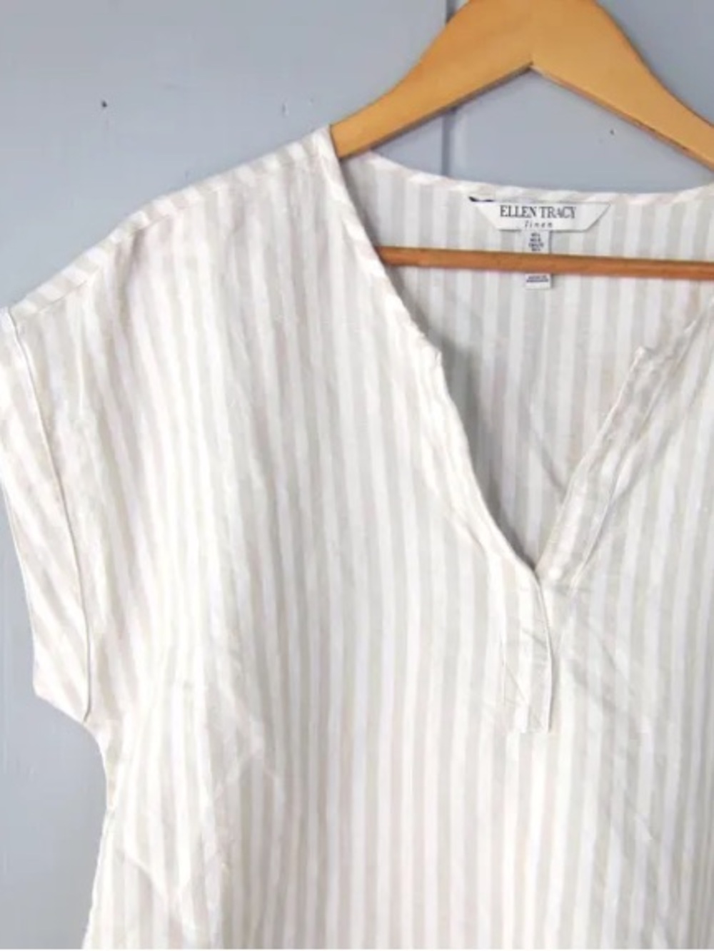 Ellen Tracy linen top